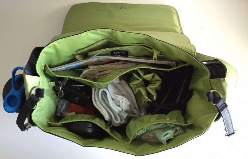 oioi messenger - an overview of the oioi stuffed with all of our gear. it definitely...