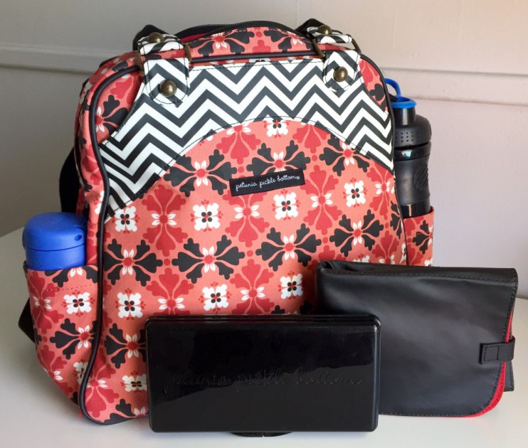 petunia pickle bottom sashay satchel - the sashay satchel and its included accessories: a wipes container...