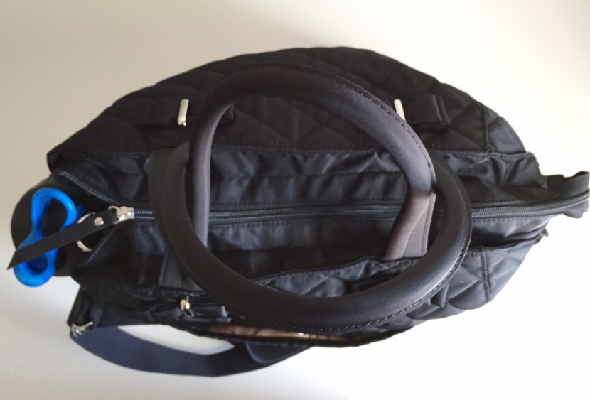 storksak bobby - packed to the brim with our testing items for mom and baby.