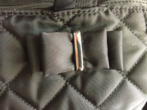 storksak bobby - closeup of the fabric and detailing. we loved the quilted look and...