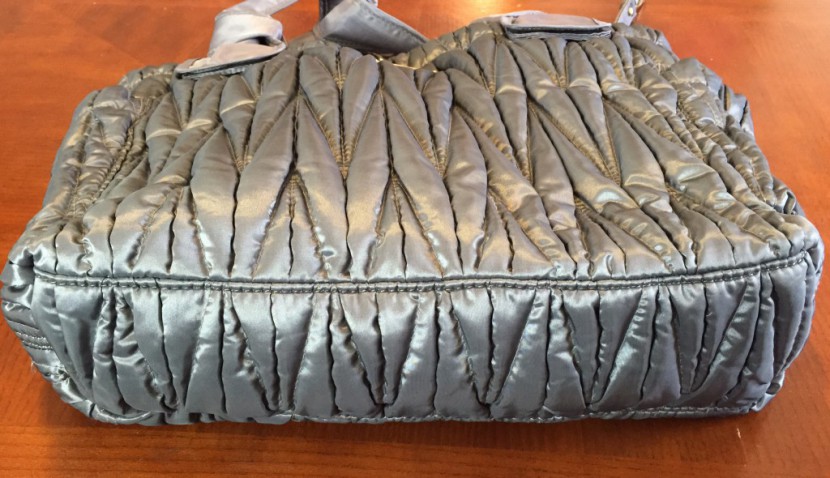 timi and leslie marie antoinette - alas, no metal feet on this bag leaves it prone to dirt and wear and...