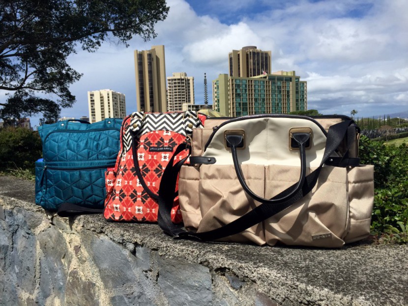 skip hop chelsea - three compelling bags in this diaper bag shoot out: (from right to...