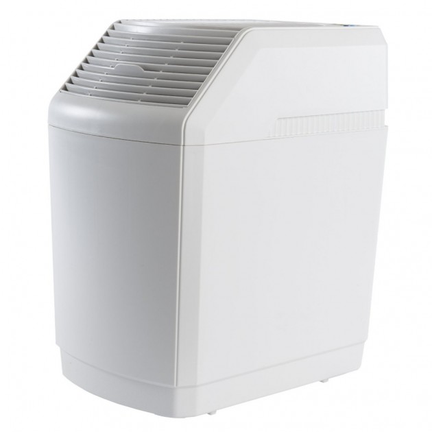 the essick air 821-000 evaporative console humidifier can humidify...