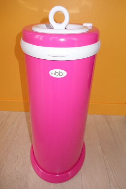 ubbi diaper pail - the ubbi is a stylish powder-coated steel pail that comes in a...