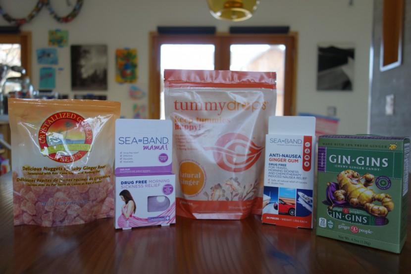 pregnancy induced nausea remedies: ginger in many forms and...