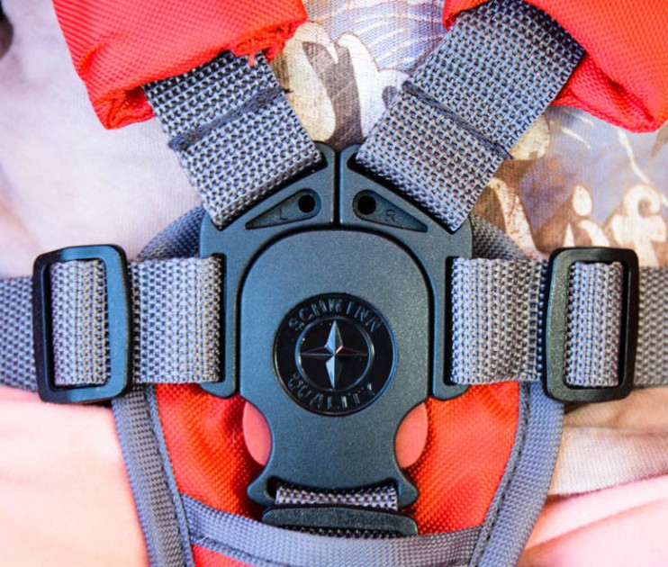 schwinn arrow - the 5 point harness on the arrow is easy to operate, adjust, and...