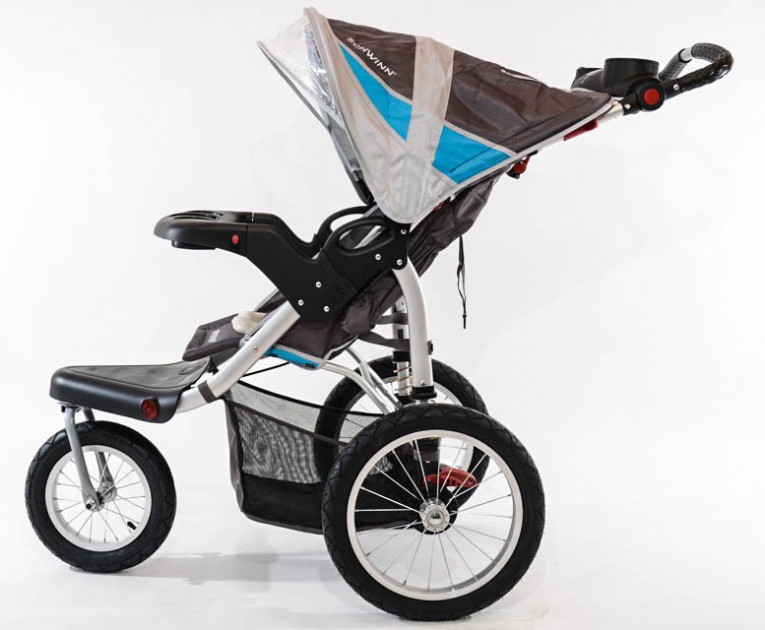 the schwinn tourismo is a lockable swivel wheel stroller with...