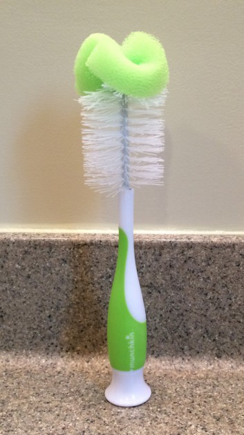 the munchkin bottle and nipple brush