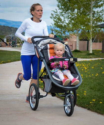 graco fastaction fold jogger jogging stroller review - the graco is exceedingly difficult to push and this problem only...