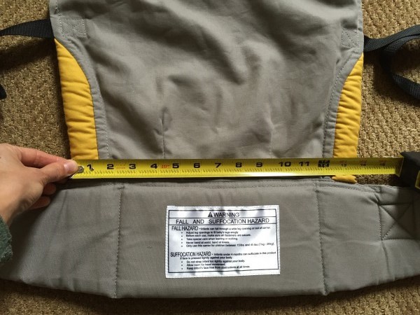 tula ergonomic baby - the nice, wide seat and extra padding around the leg openings makes...