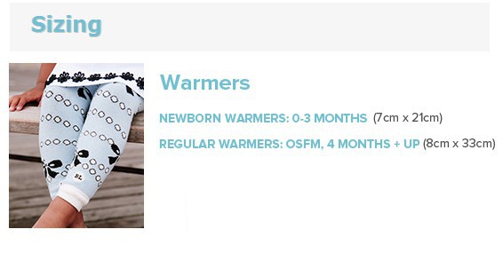 layette - babylegs &#039;lil organic newborn legwearmers