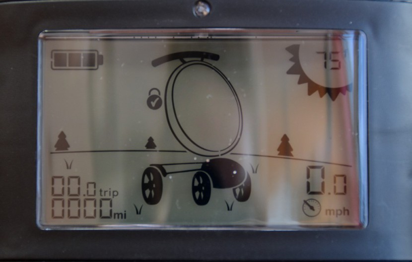 4moms origami - wile sort of fun at first we suspect the information console on the...