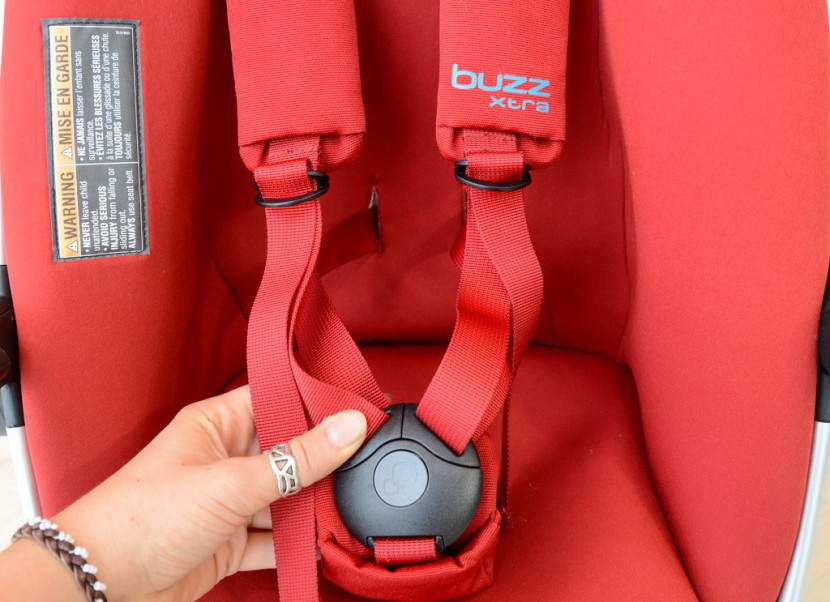 quinny buzz xtra - the buzz has a limited number of adjustment possiblities.