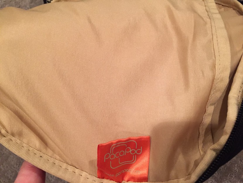 the interior of the pacapod picos pack suffered no stains post...