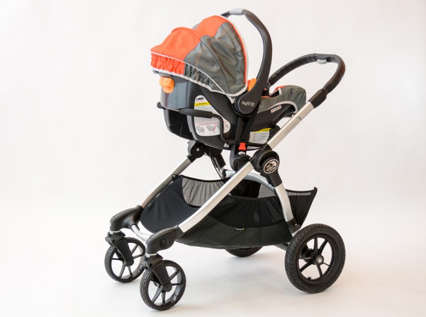 baby jogger city select - the select is compatiable with various infant seats using a frame...
