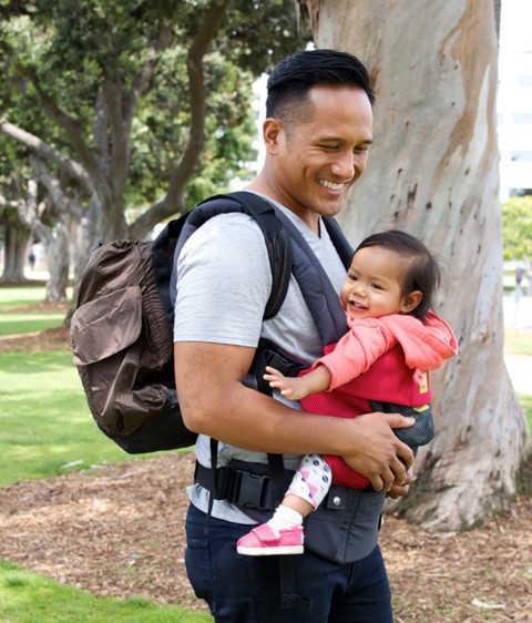 boken every day bag: backpack mode