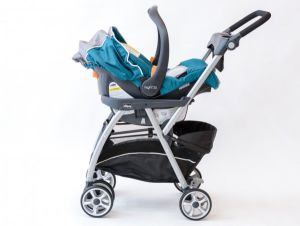 The Chicco Keyfit Caddy works very well but only with the Chicco...