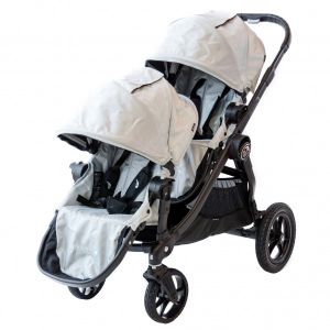 Baby Jogger City Select Double is an in-line stroller with similar...