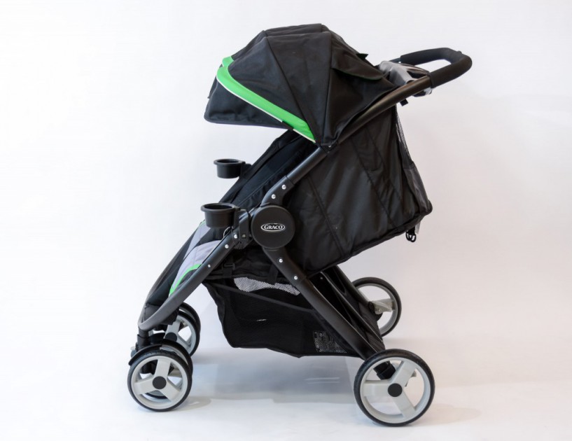 the graco fastaction fold duo canopies are fairly large and the...