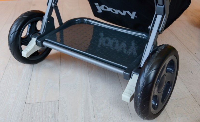 joovy caboose ultralight graphite - the caboose offers double action brakes that are not sandal foot...