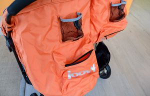 The dual zippered pockets on the back of the Joovy Scooter X2 are a...