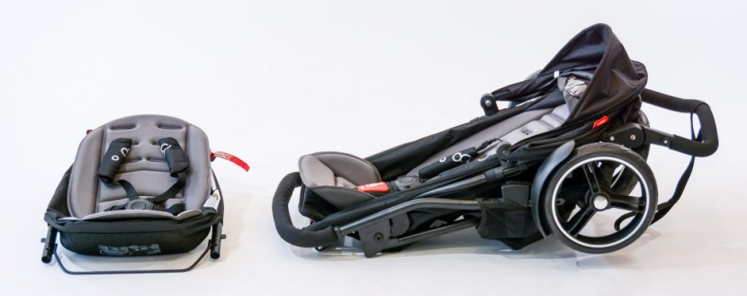 phil and teds dot - unfolding the dot includes removal of the second seat and the sun...