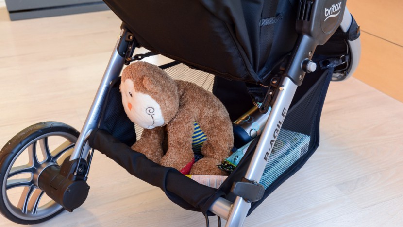 the b-agile has the largest storage bin in the group, with easy...