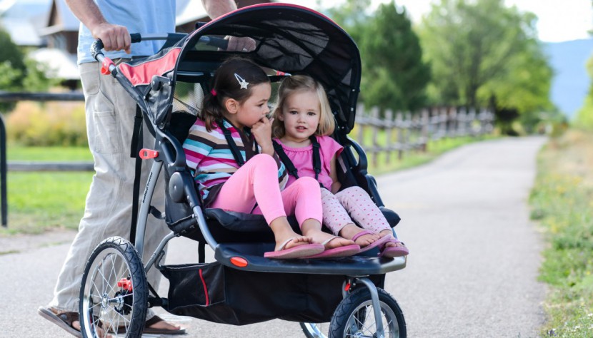 baby trend expedition double - these little expedition passengers include a 2.5 year old, that is...