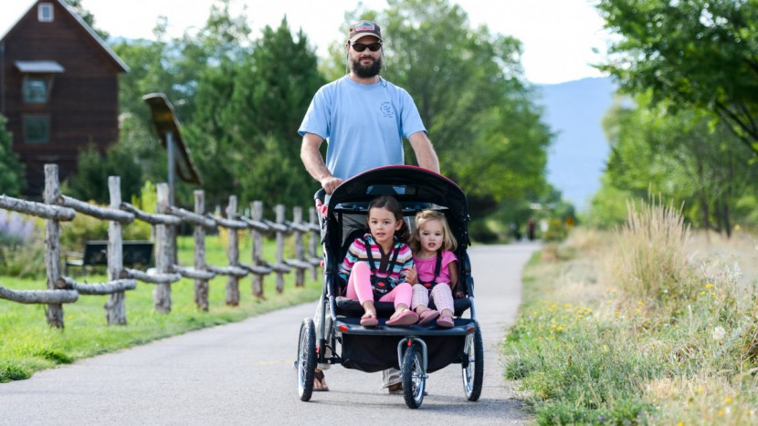 double stroller - the baby trend expedition double works well for children 6 + months...