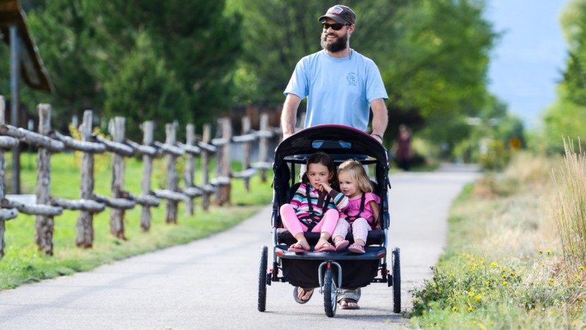 double stroller - the expedition is a budget-friendly stroller that is easy to push...