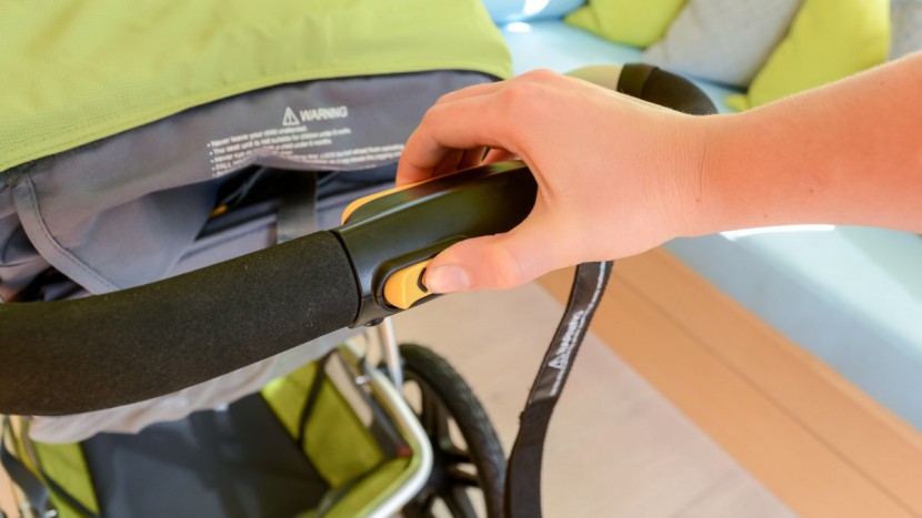 burley solstice - the solstice fold is initiated by sliding the yellow button on the...