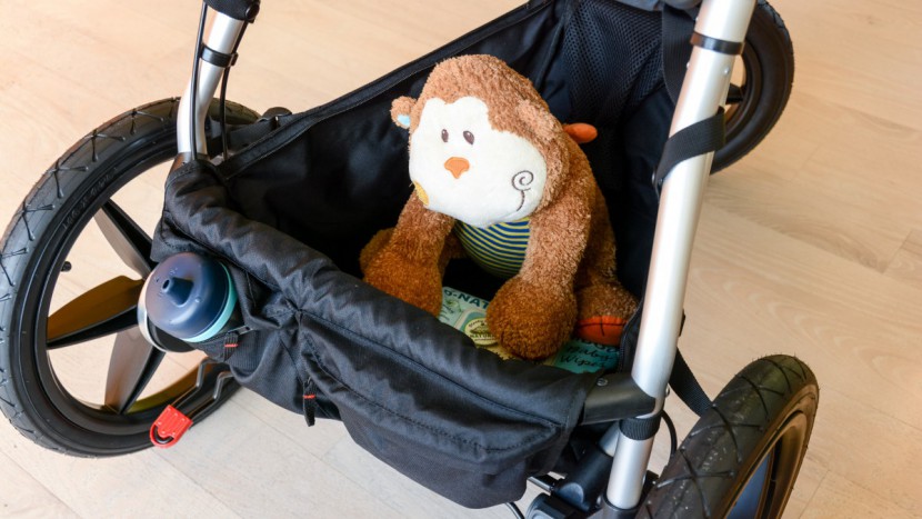 mountain buggy terrain - the storage bin on the terrain has a maximum allowable weight of 22...