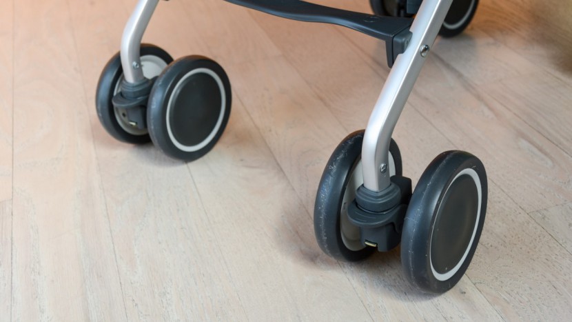 baby jogger vue lite - the vue is very difficult to push and turn with substantial friction...