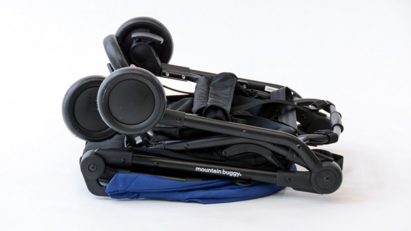 mountain buggy nano - the nano folds into thirds creating a smaller folded package than a...