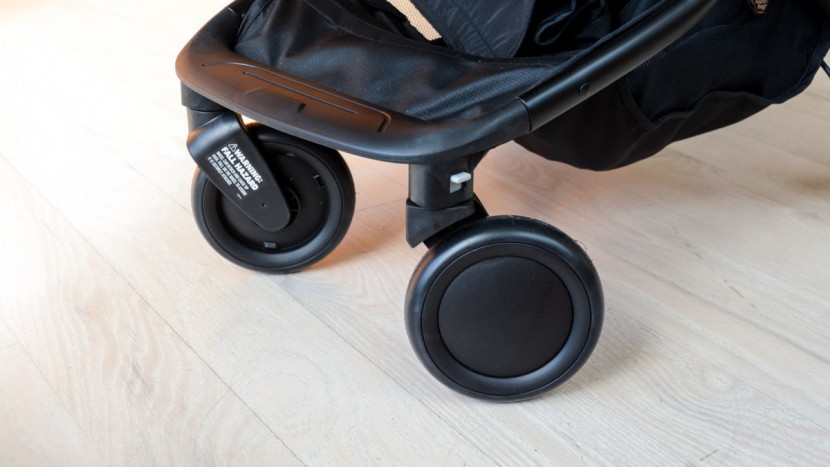 mountain buggy nano - the single front wheels on the nano help it outperform the dual...