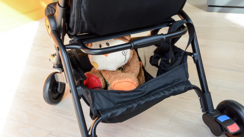 mountain buggy nano - the low bin back with metal bar across the top make the nano storage...