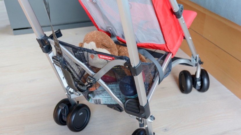 uppababy g-lite - because the g-link seat back does not recline, the storage bin is...