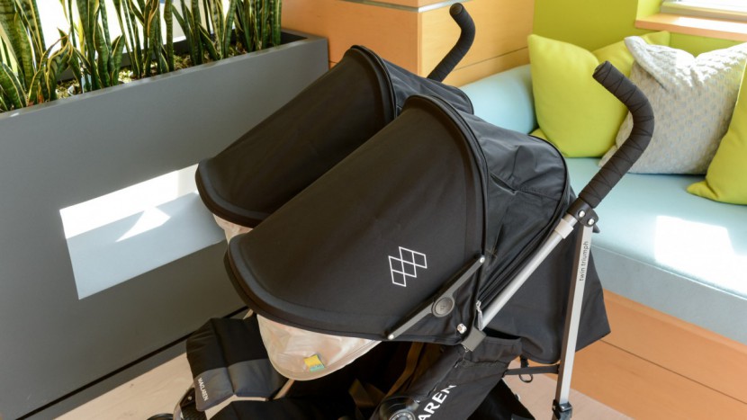 maclaren twin triumph - the triumph has some of the nicer and better looking canopies in the...