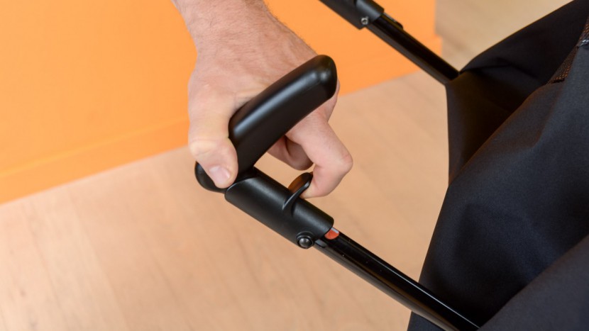 the twin mini fold is initiated by pulling up on three levers, one...