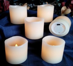 led lytes wax flameless candles