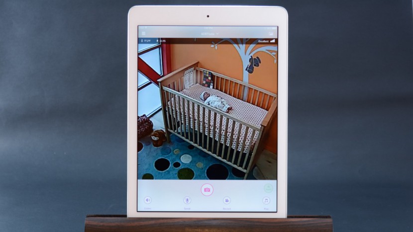 ibaby m6s wifi - commonly used features have icons on the ibaby standard viewing...