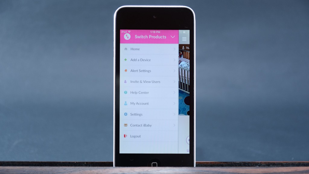 video monitor - the ibaby interactive menu is easy to use and intuitive for parents...