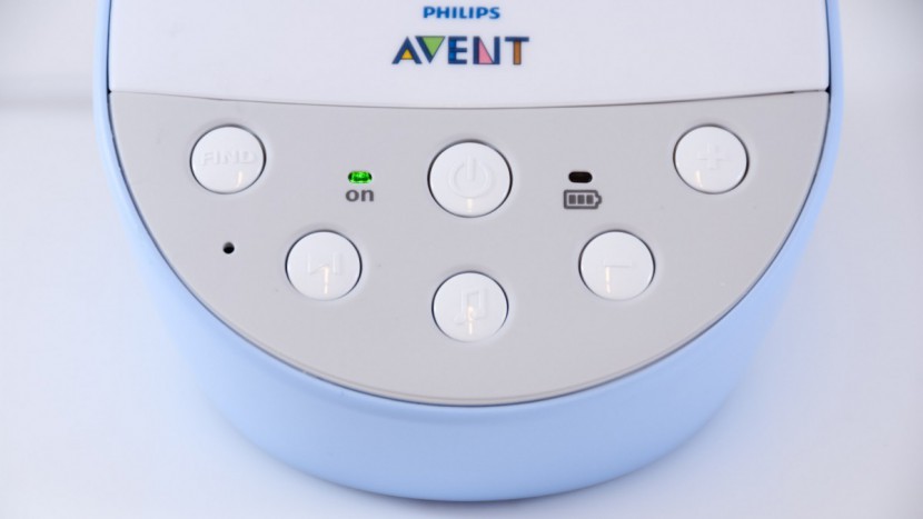 philips avent dect scd570/10 - the baby unit of the philips avent dect scd570/10 has more buttons...
