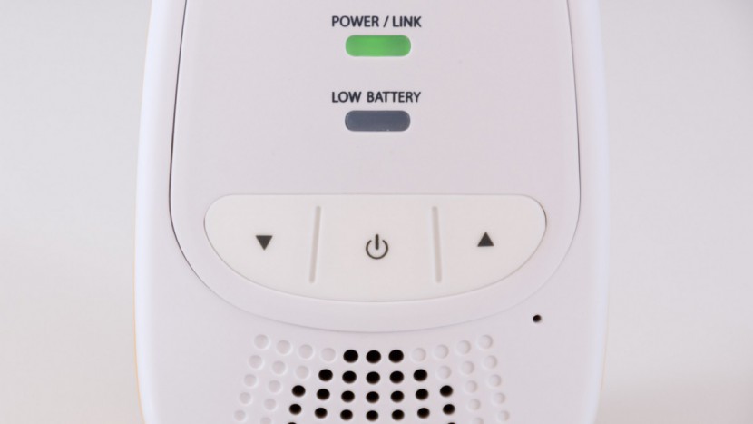 sound monitor - with a power button and volume controls, the vtech dm111 parent unit...