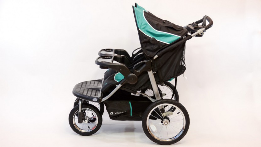 baby trend navigator - the baby trend navigator double is a four-wheeled jogging stroller...