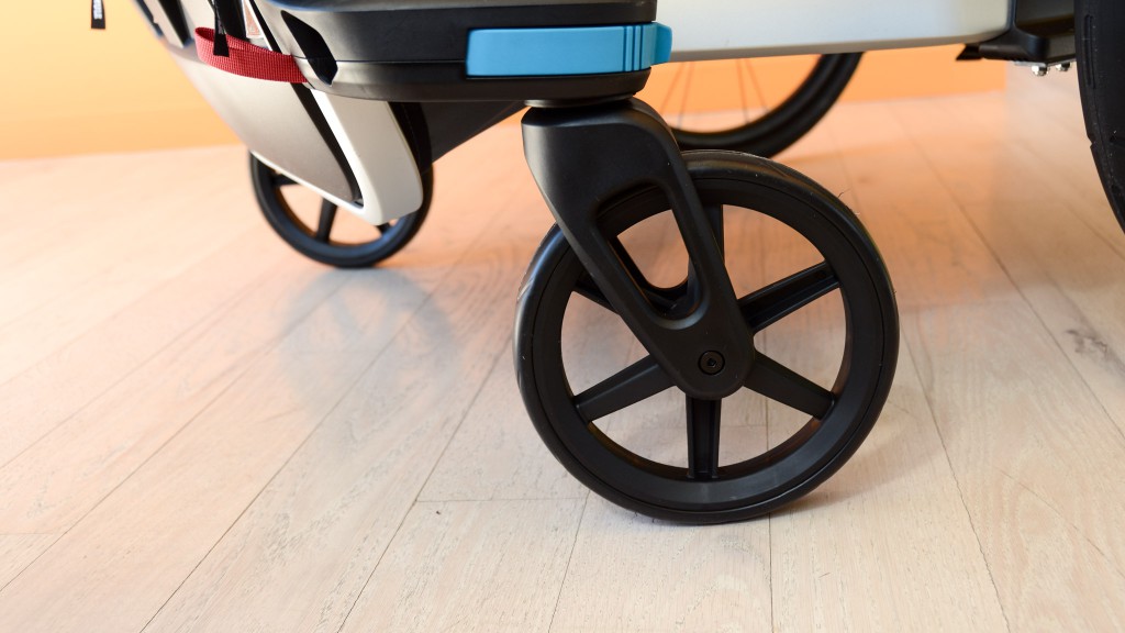 thule chariot cross 2 - the strolling front wheels on the cross 2 are easily removed and...