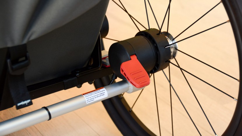 the cross 2 brake is easy to access, and the pedal is sandal foot...
