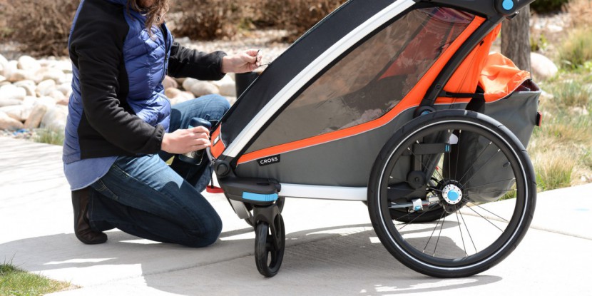 thule chariot cross 2 - the cross 2 is easier to use than the chariot cougar 2, but it is...