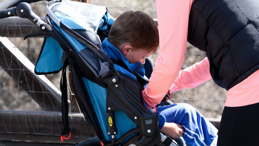 bob revolution flex 2.0 - the sling style seat on the revolution flex is comfortable and...