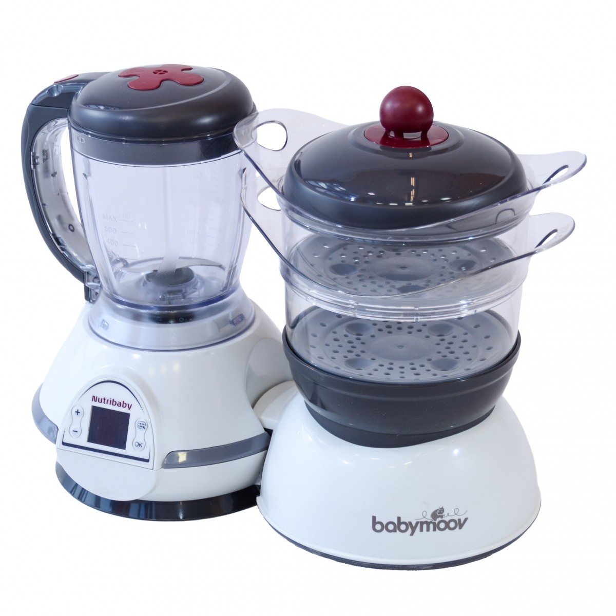 NUTRIBABY(+) STERILISER✨🍼 - did you know Nutribaby+ has a pre-programmed  'steriliser' function too! Sterilise up to 2 bottles or accessories  perfectly, By Babymoov UK